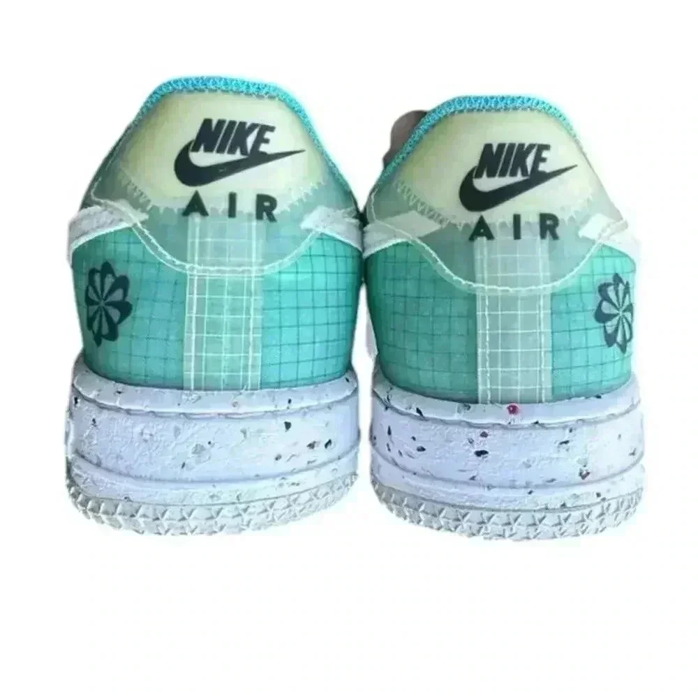 Nike Air Force 1 Crater M2Z2 Move To Zero White Turq (DO7692-101) Women’s Size 8